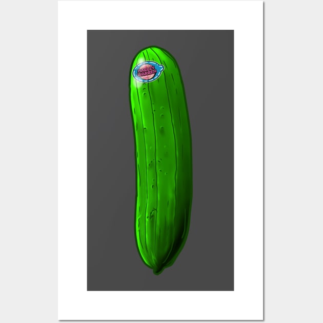 Cucumber Wall Art by Harley Warren